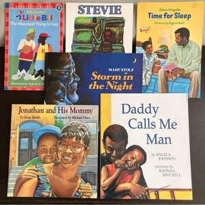 6 POC story books 👦🏾